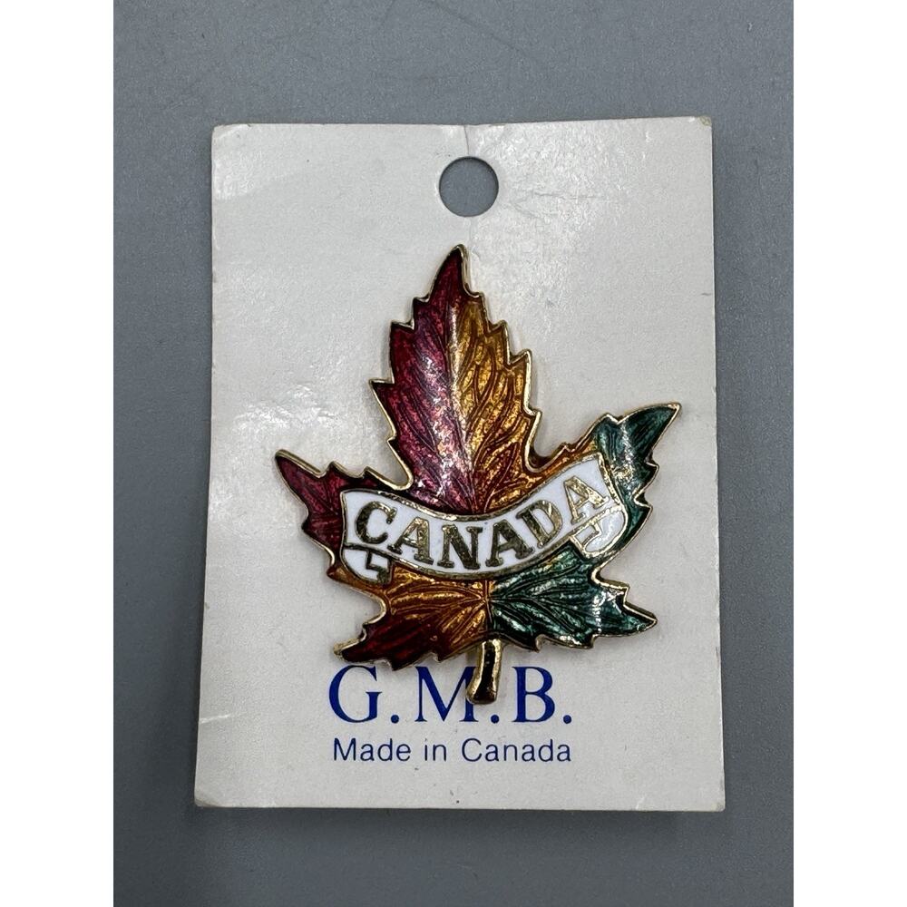Vintage Canadian Souvenir Canadian Lapel Pin Brooch